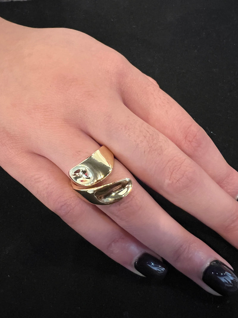 Gold Lava Ring