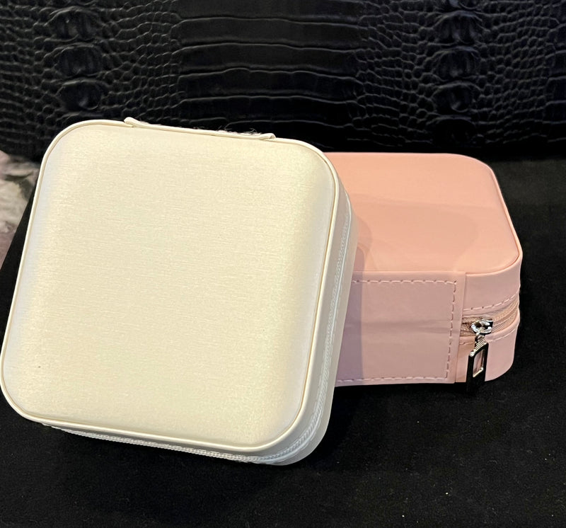 Mini Square Jewelry Travel Box