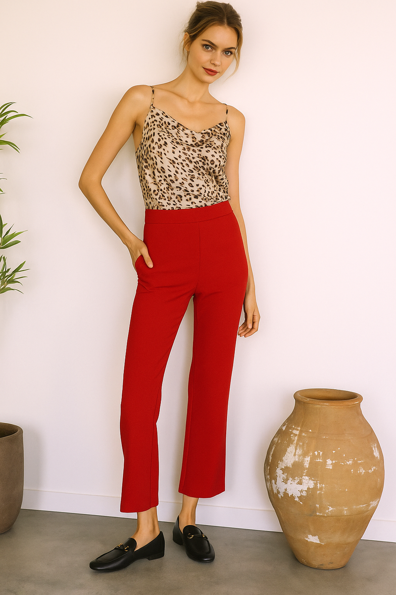 Crimson Edge Pants
