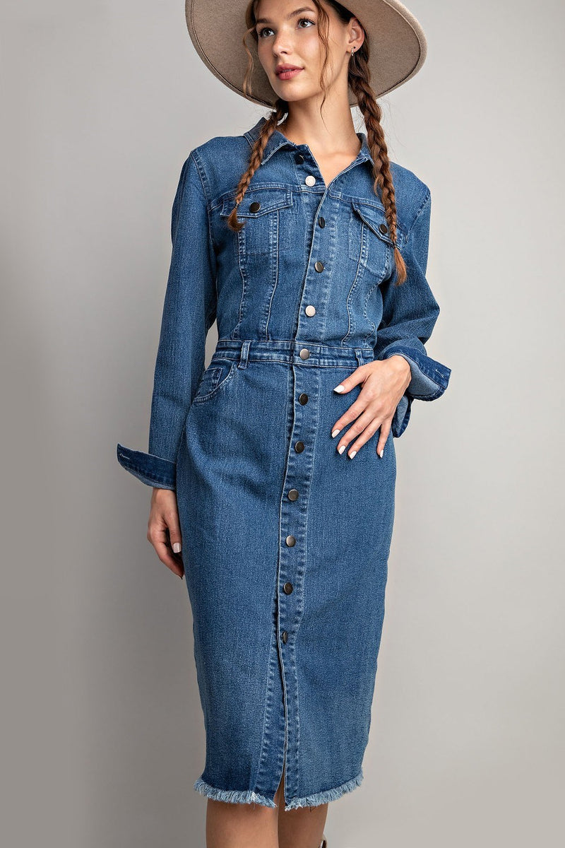 Denim Love Dress