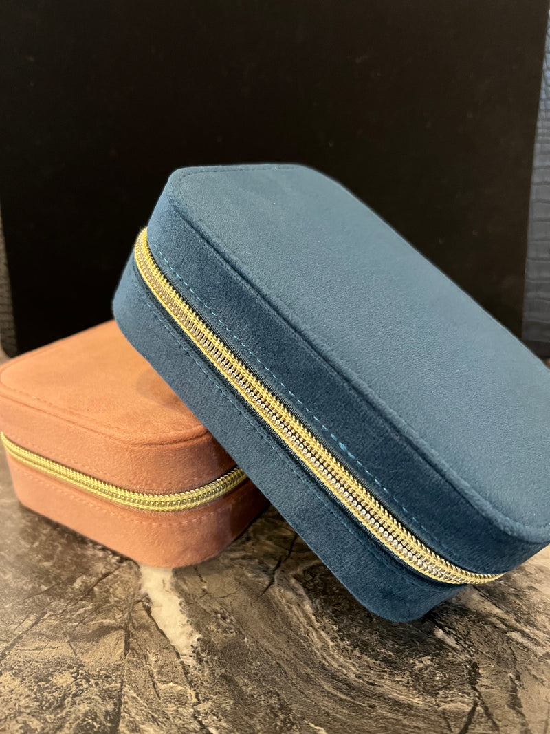 Velvet Rectangle Jewelry Box