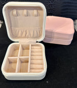 Mini Square Jewelry Travel Box
