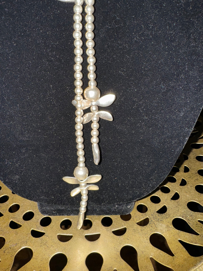 Dragonfly Beaded Necklace