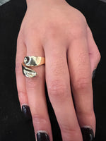 Gold Lava Ring