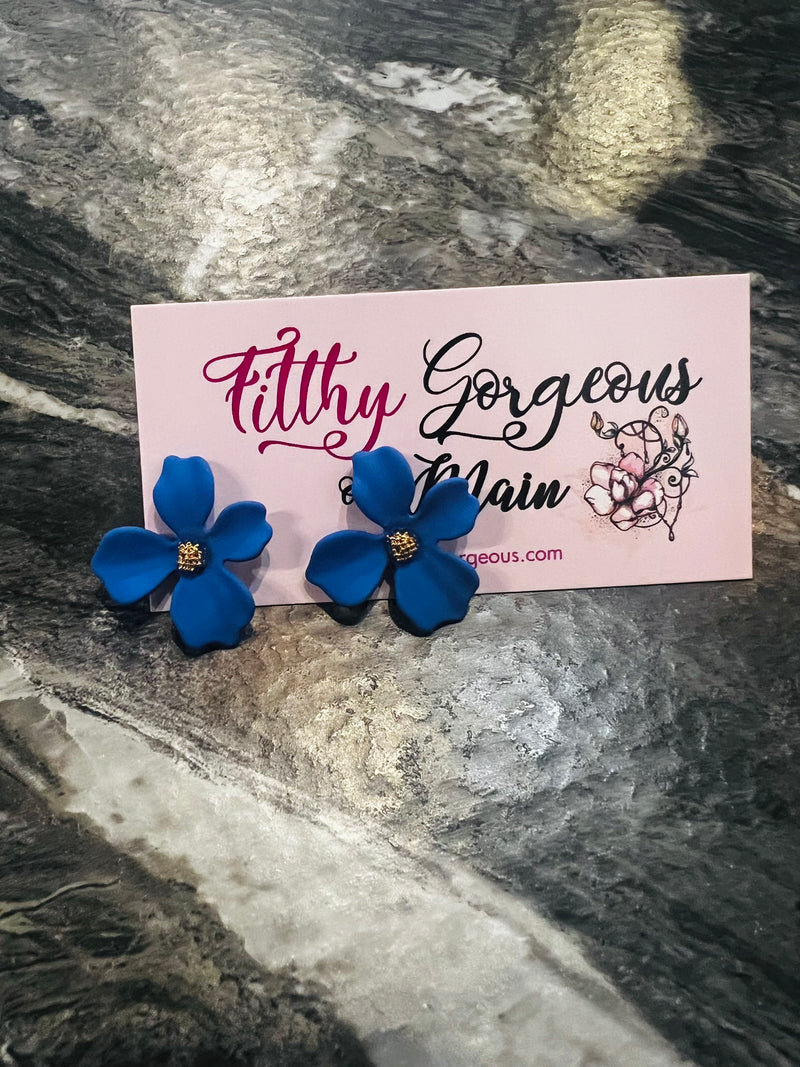 Flower Stud Earrings