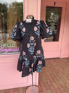 Midnight Ruffle Dress