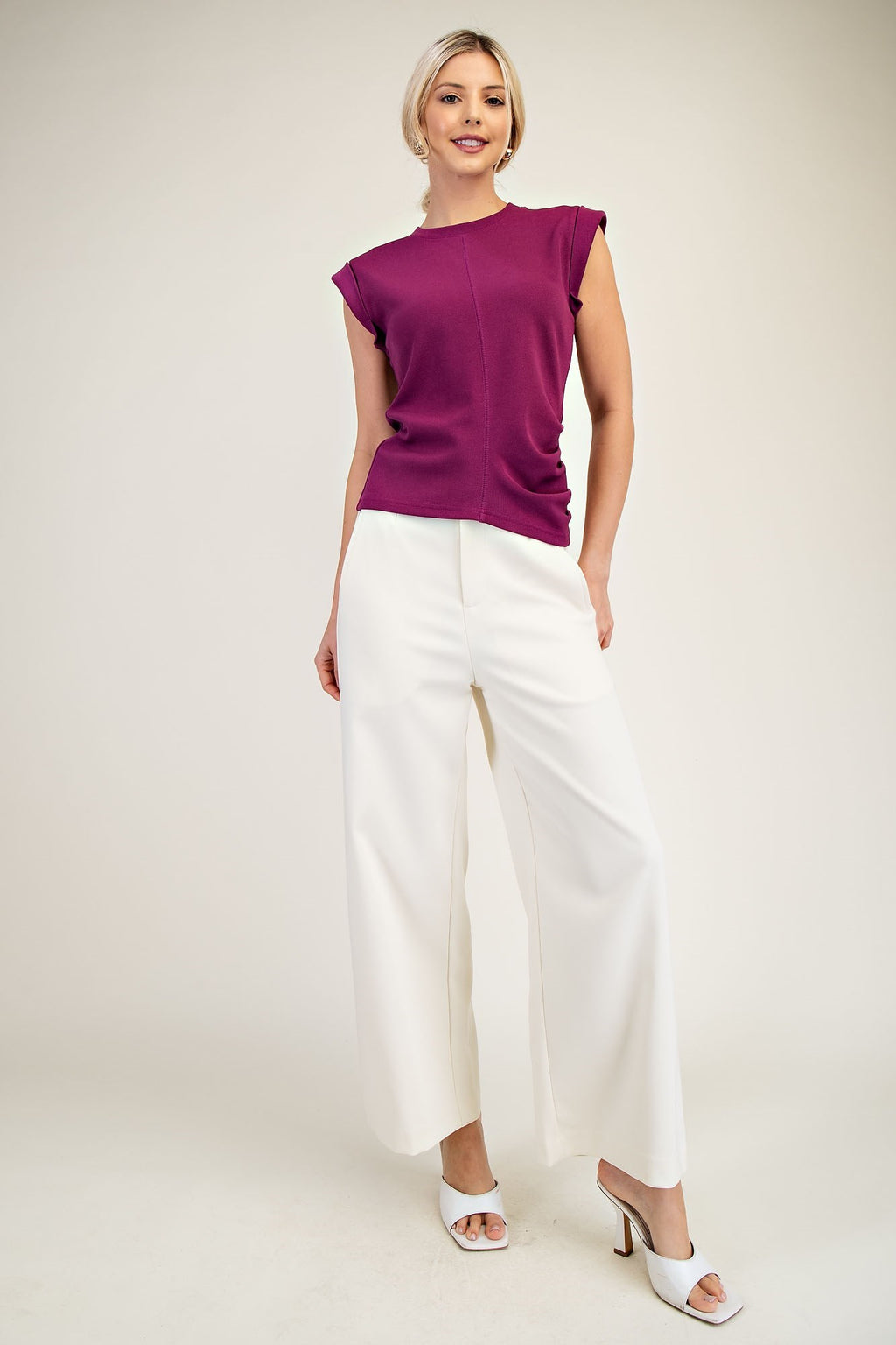 Contour Gathered Top