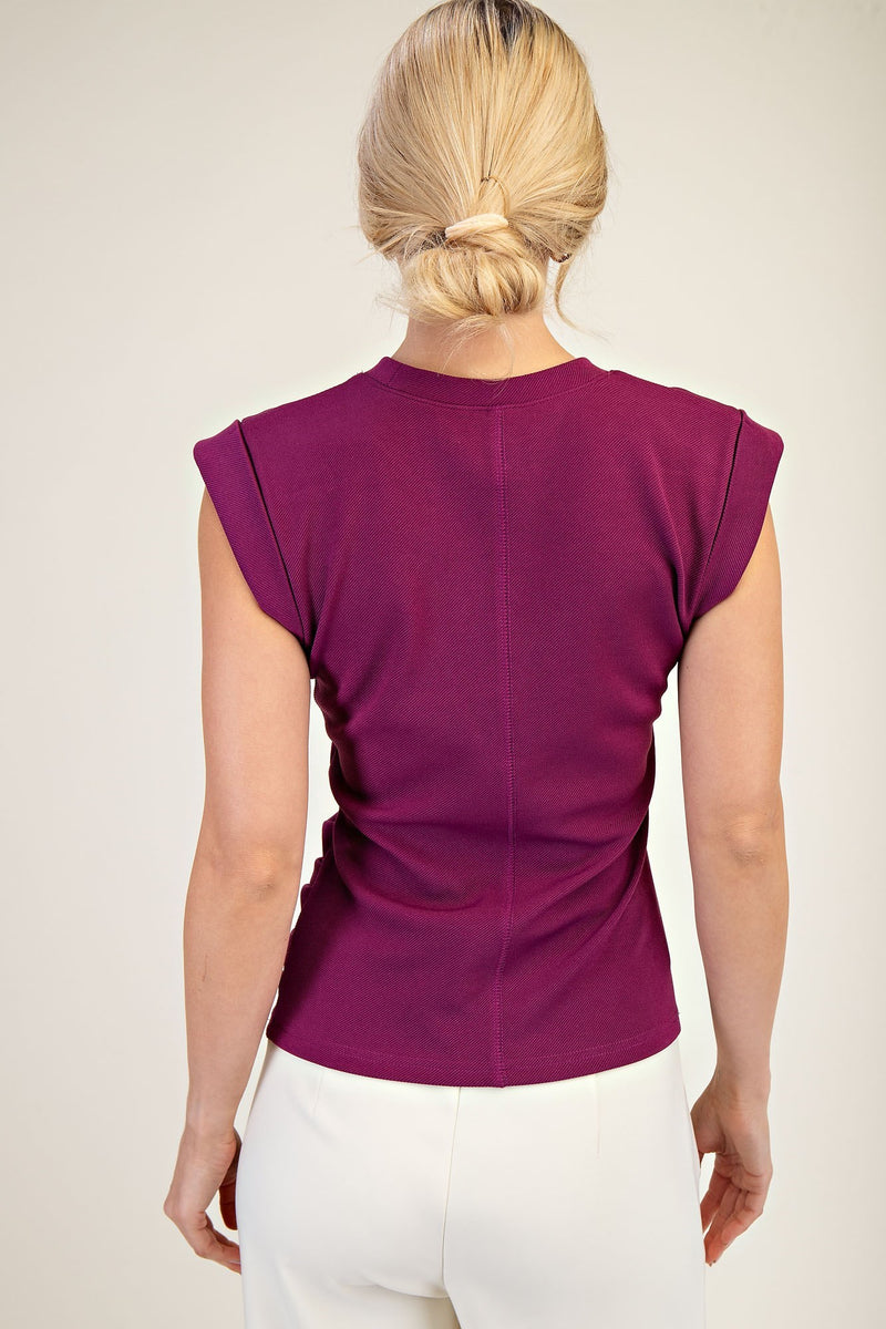 Contour Gathered Top