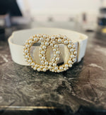 Double Pearl Girl Belt