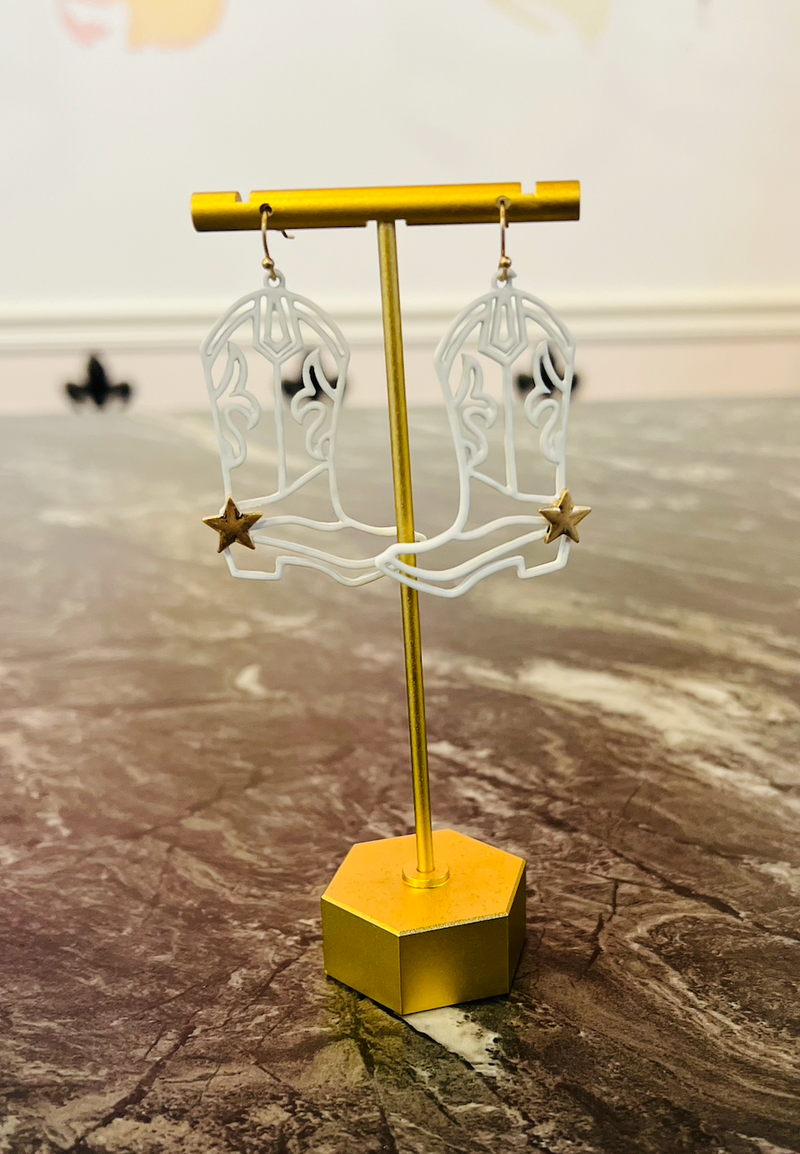 Cowboy Boots Earrings