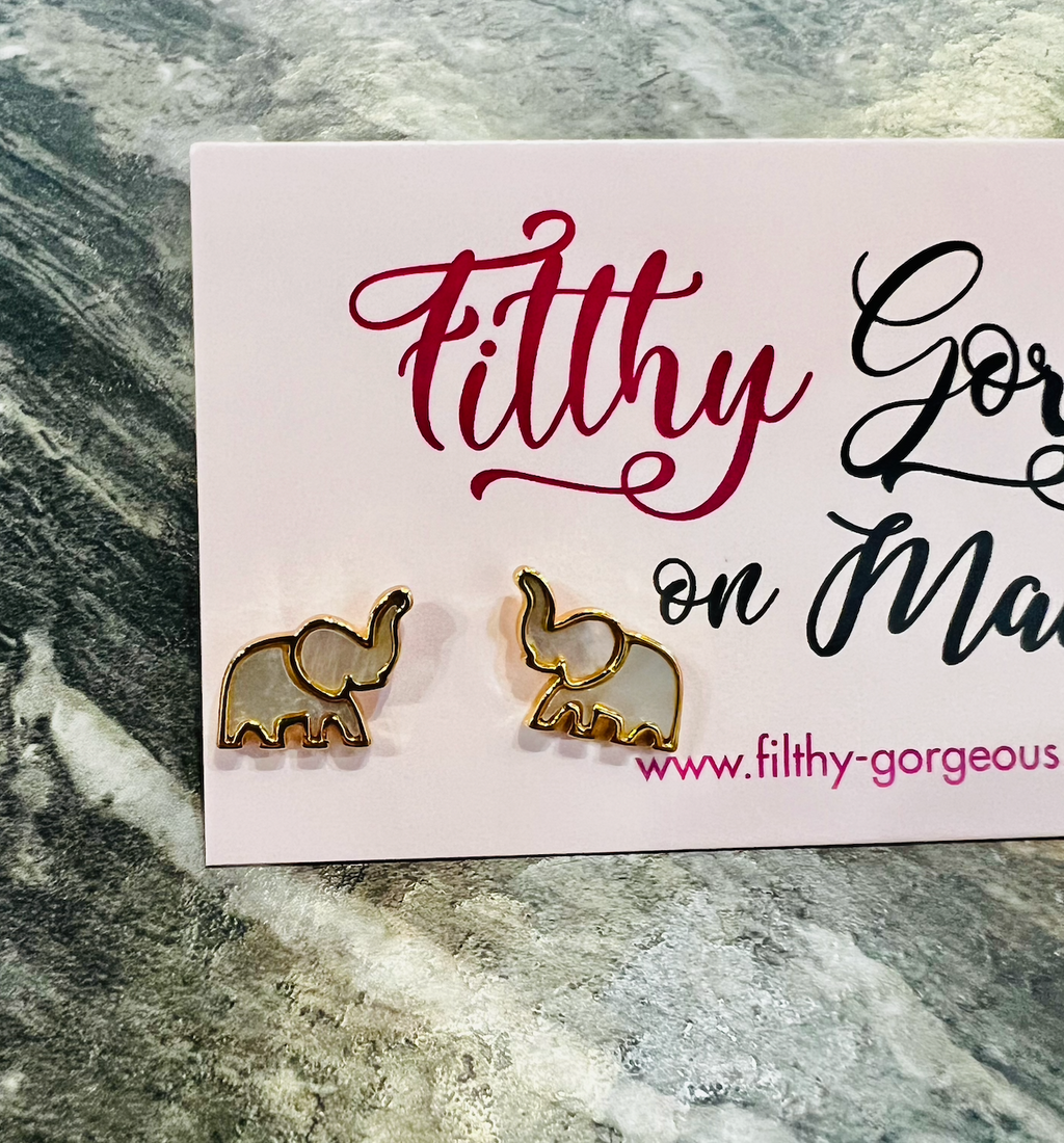 Elephant Earrings