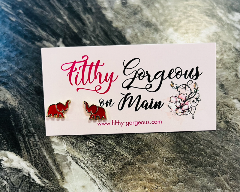 Elephant Earrings