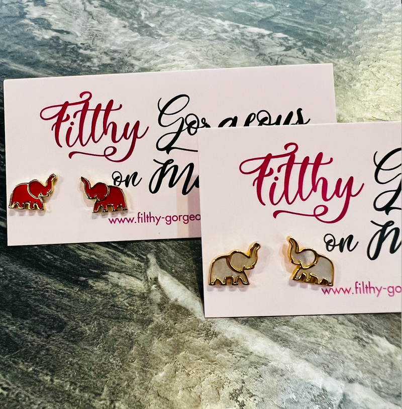 Elephant Earrings