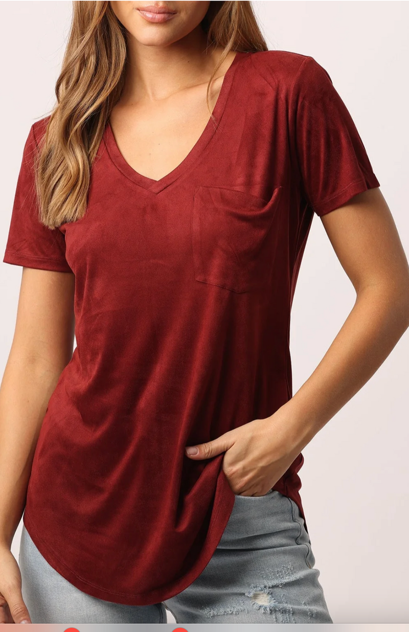 Sweet On Suede Top