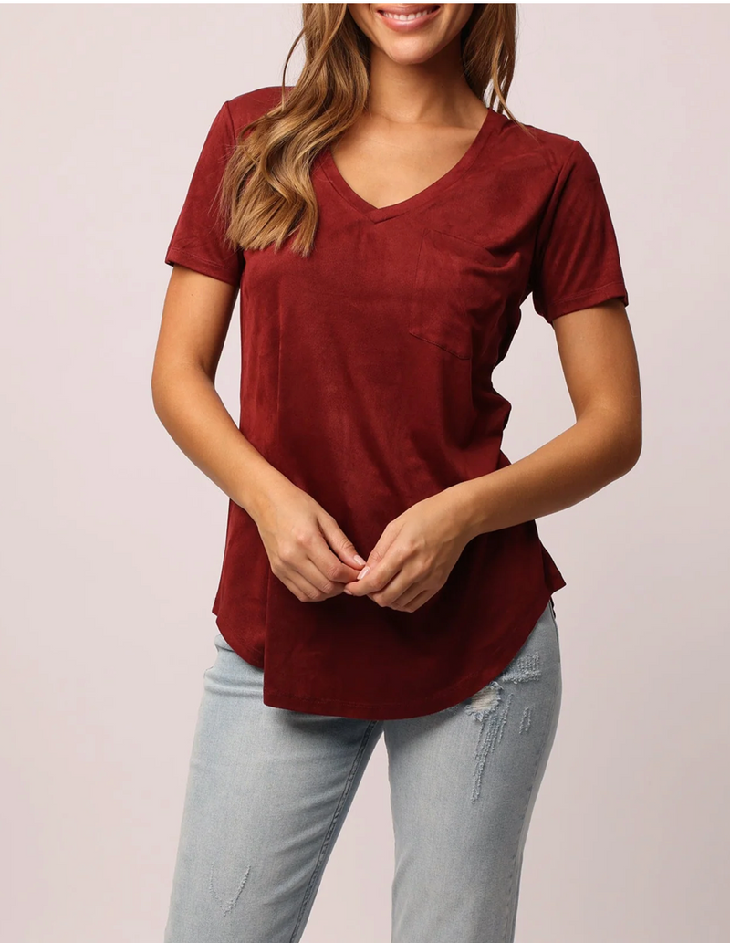 Sweet On Suede Top