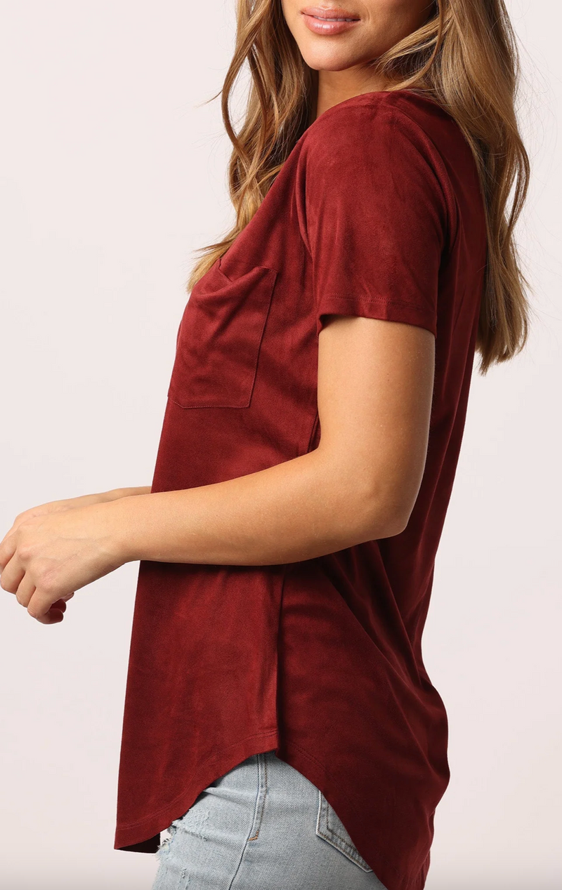 Sweet On Suede Top
