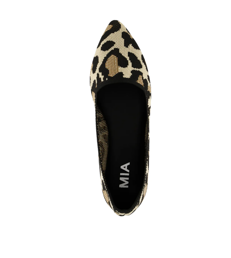 Corrine Leopard Flats