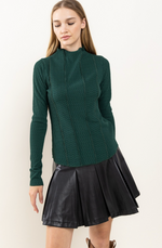 A Little Added Texture Top