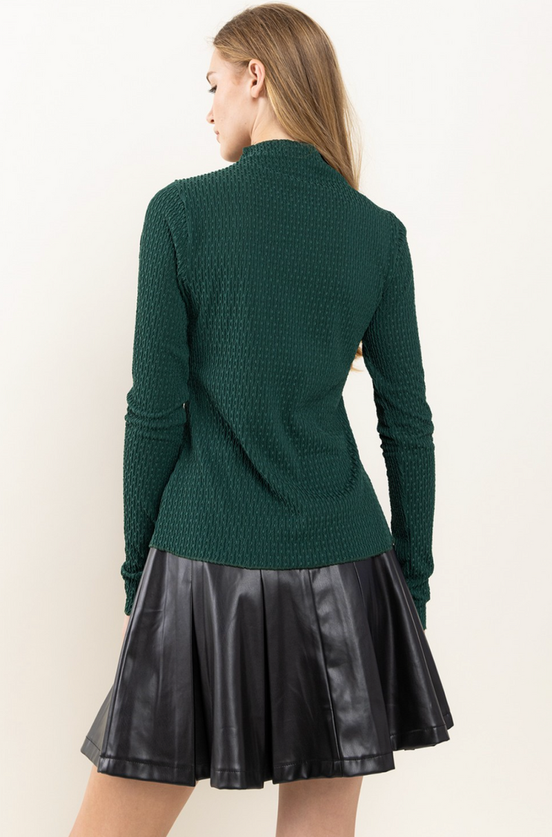 A Little Added Texture Top