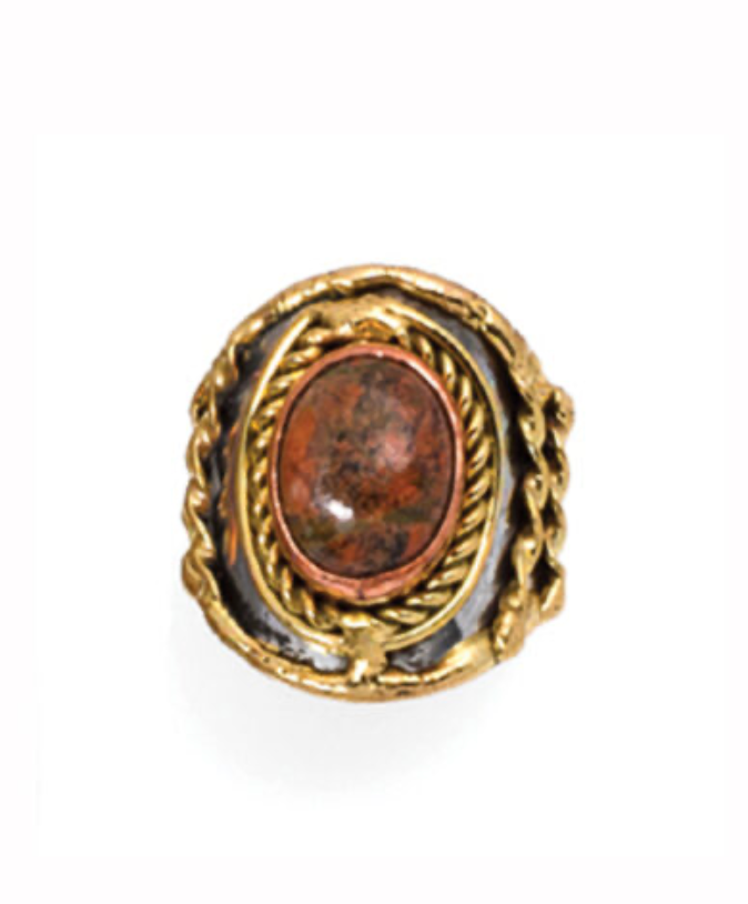 Eye-Catching Stone Ring