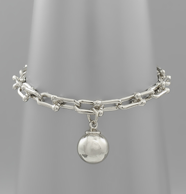 Ball and Chain Bracelet