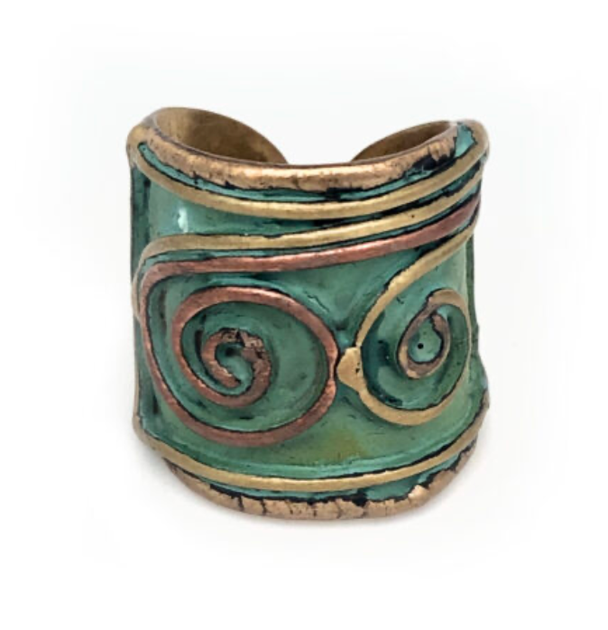 Extraordinary Patina Ring