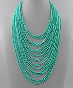 Radiant Queen Beaded Necklace