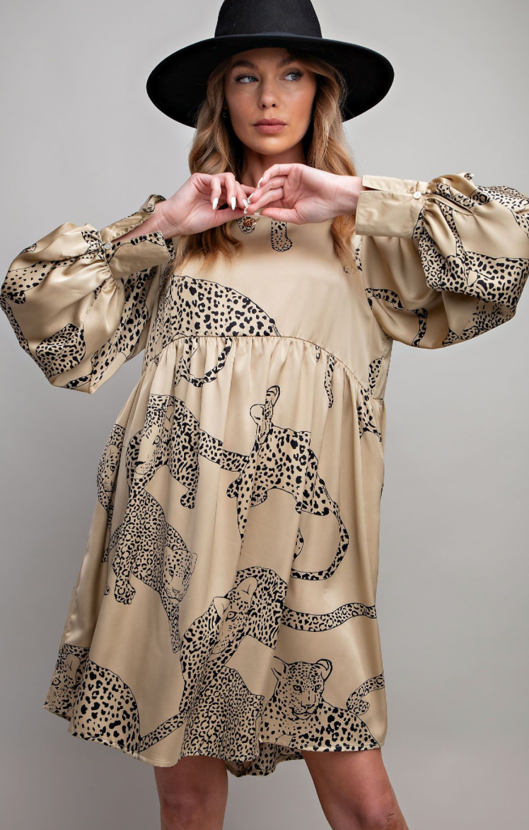 Sassy Cheetah Girl Dress