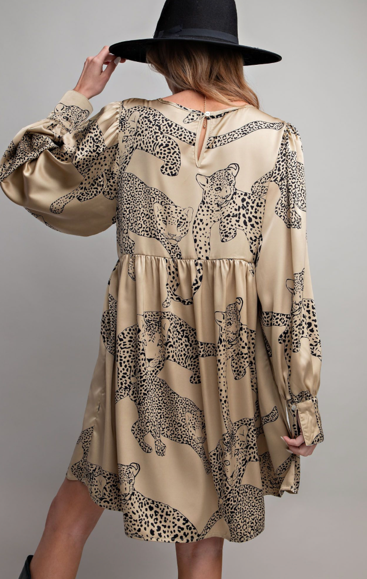 Sassy Cheetah Girl Dress
