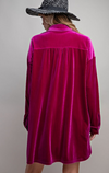 Love Me Back Velvet Dress