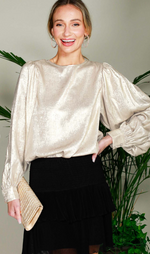 Luxury Luster Blouse