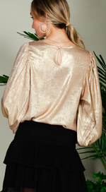 Luxury Luster Blouse