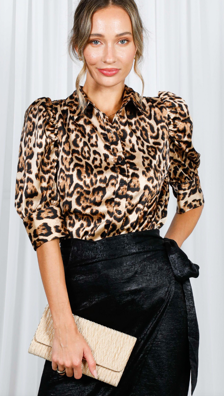 Cheetah Chic Top