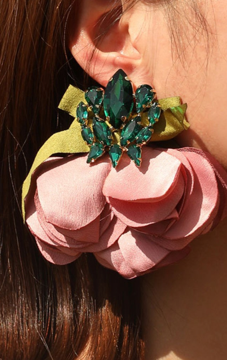 Roses of Pink Earrings