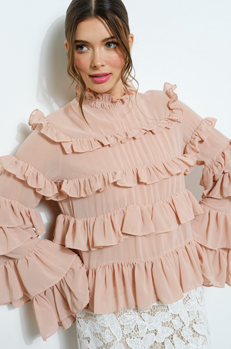 Tiered Temptation Blouse
