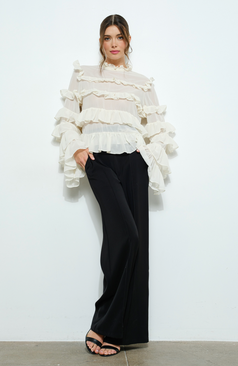 Tiered Temptation Blouse