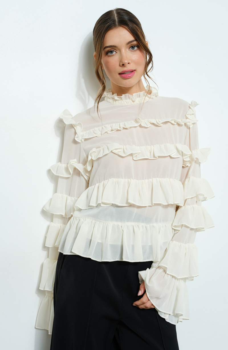 Tiered Temptation Blouse