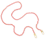 Enamel Paperclip Phone Chain