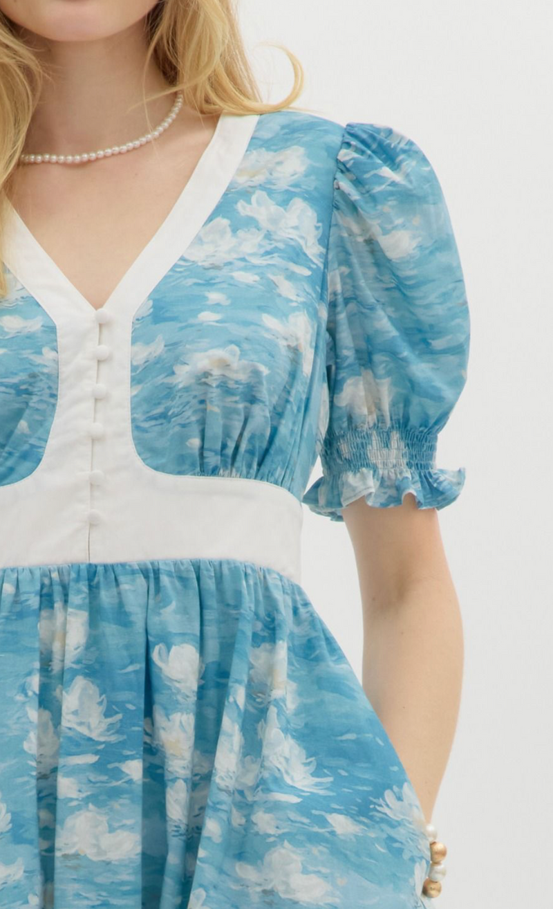 Brushed in Bloom Dress