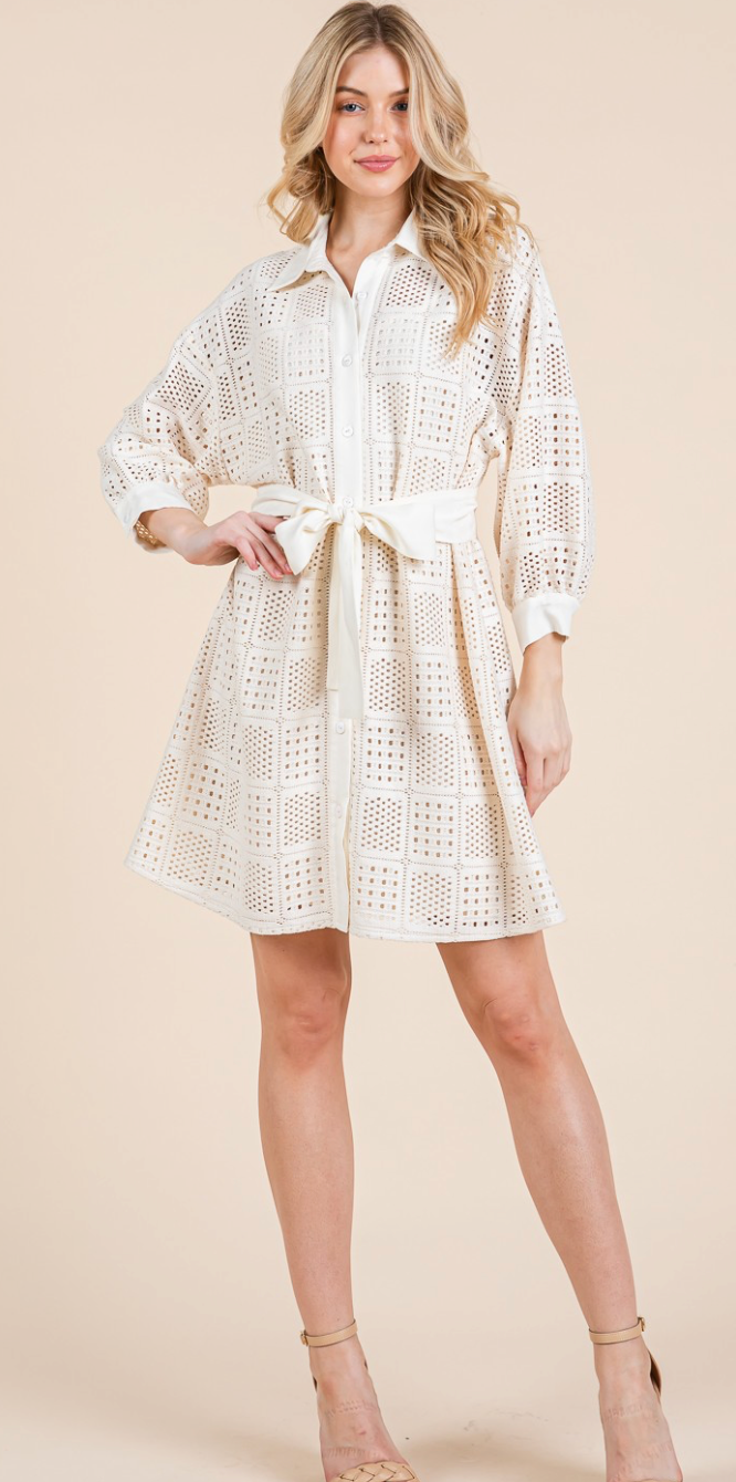 Woven Whisper Dress