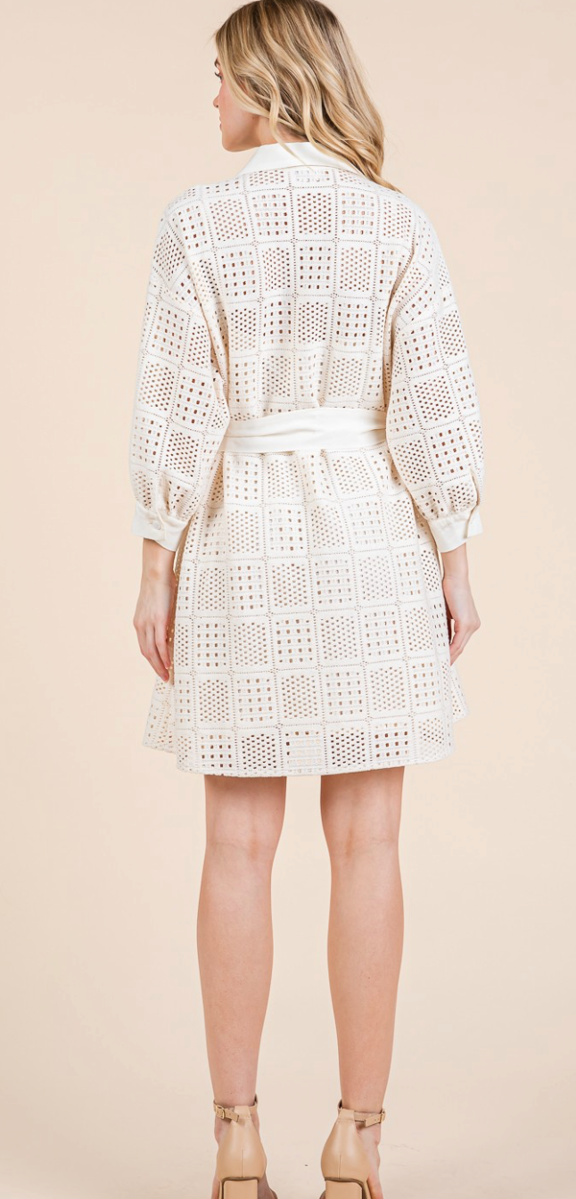 Woven Whisper Dress