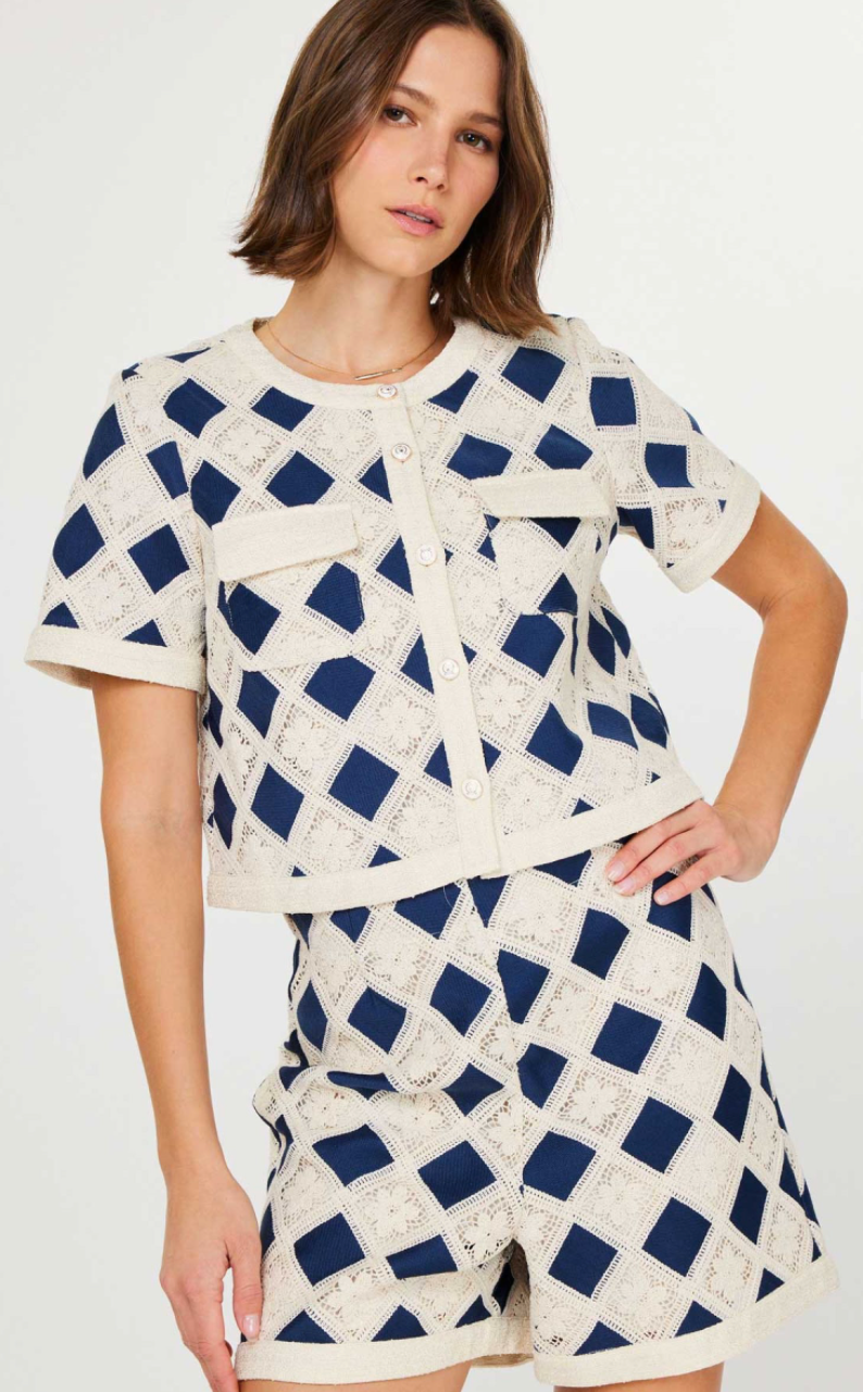 Checkmate Chic Shorts