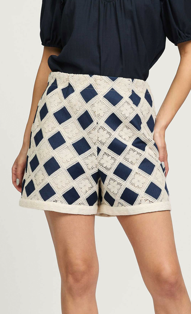 Checkmate Chic Shorts