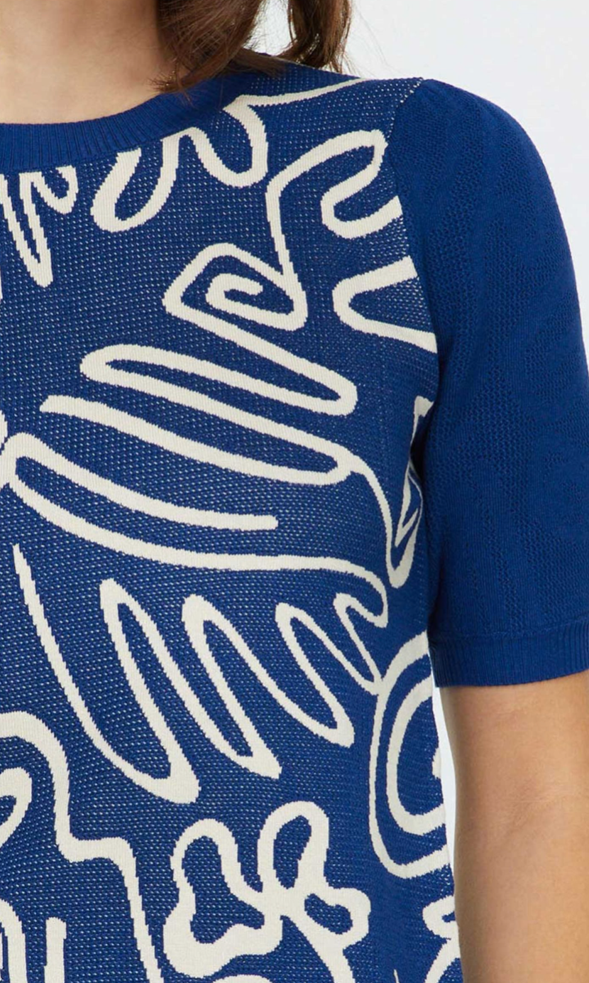 Blue Mood Sweater Top