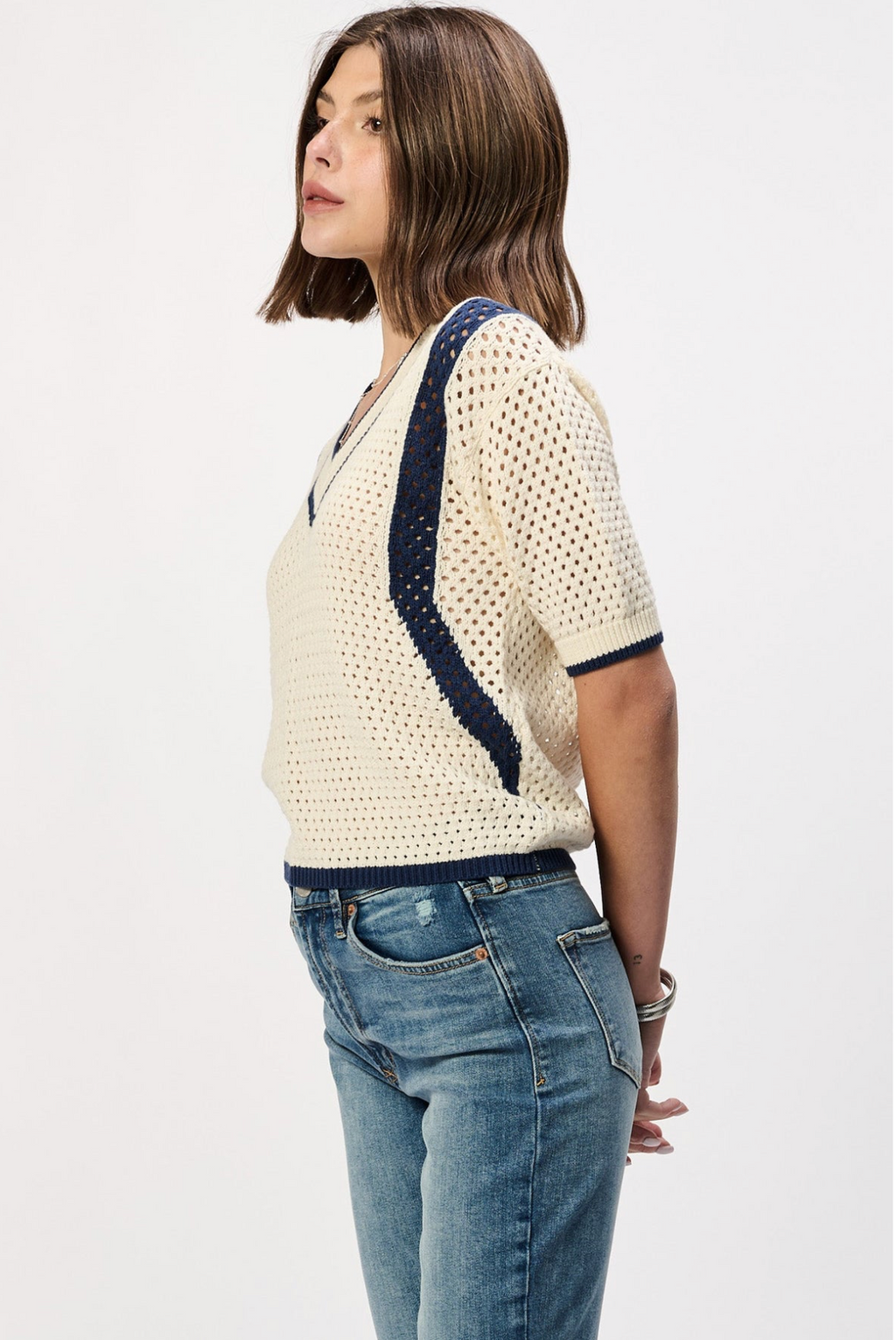 Sunset Stitch Top