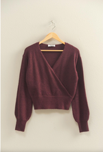 Twist of Elegance Sweater