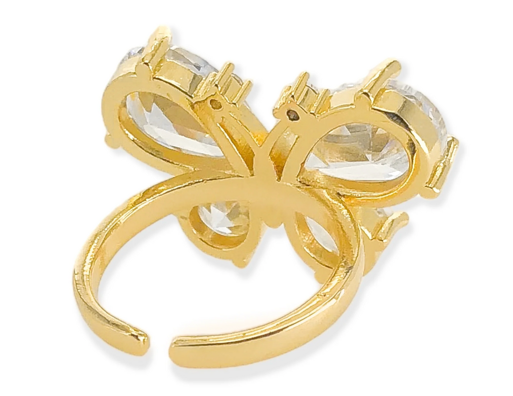 Crystal Wings Ring