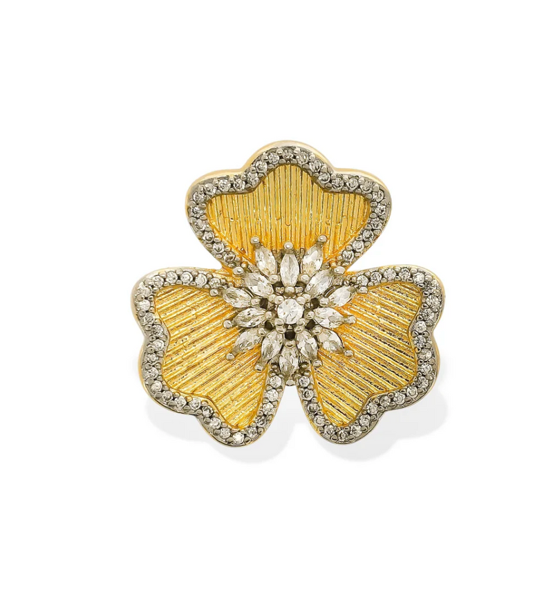 Golden Bloom Ring