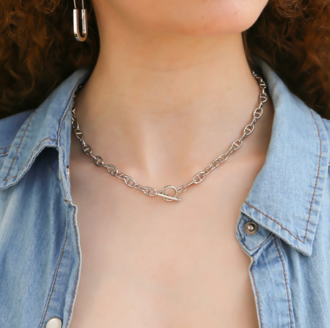 Silver Ascent Necklace