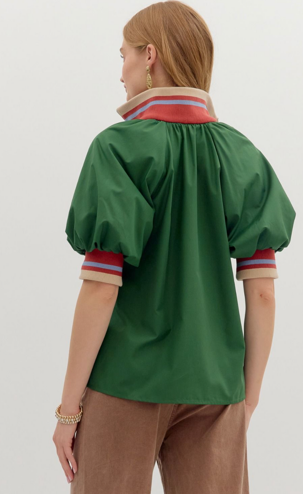 Varsity Charm Top